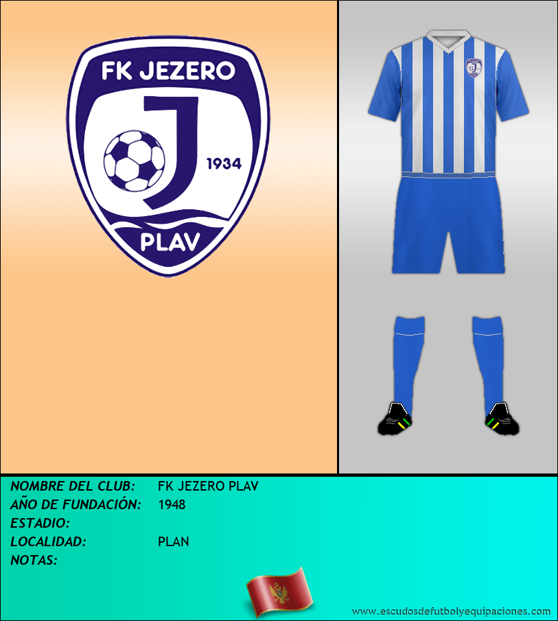 Escudo de FK JEZERO PLAV