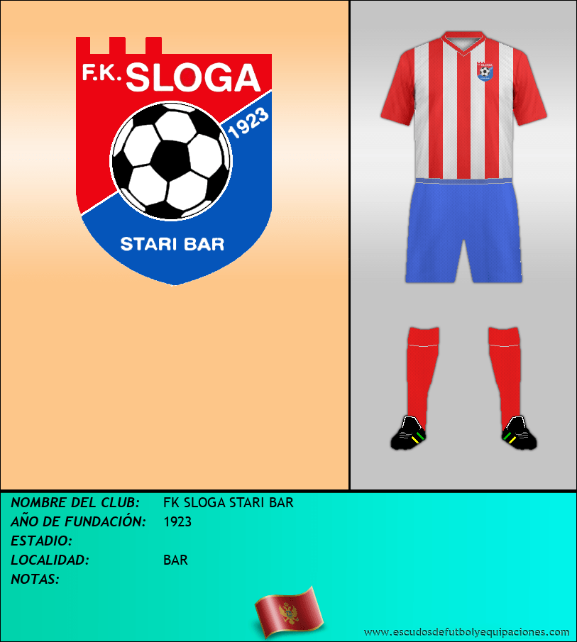 Escudo de FK SLOGA STARI BAR