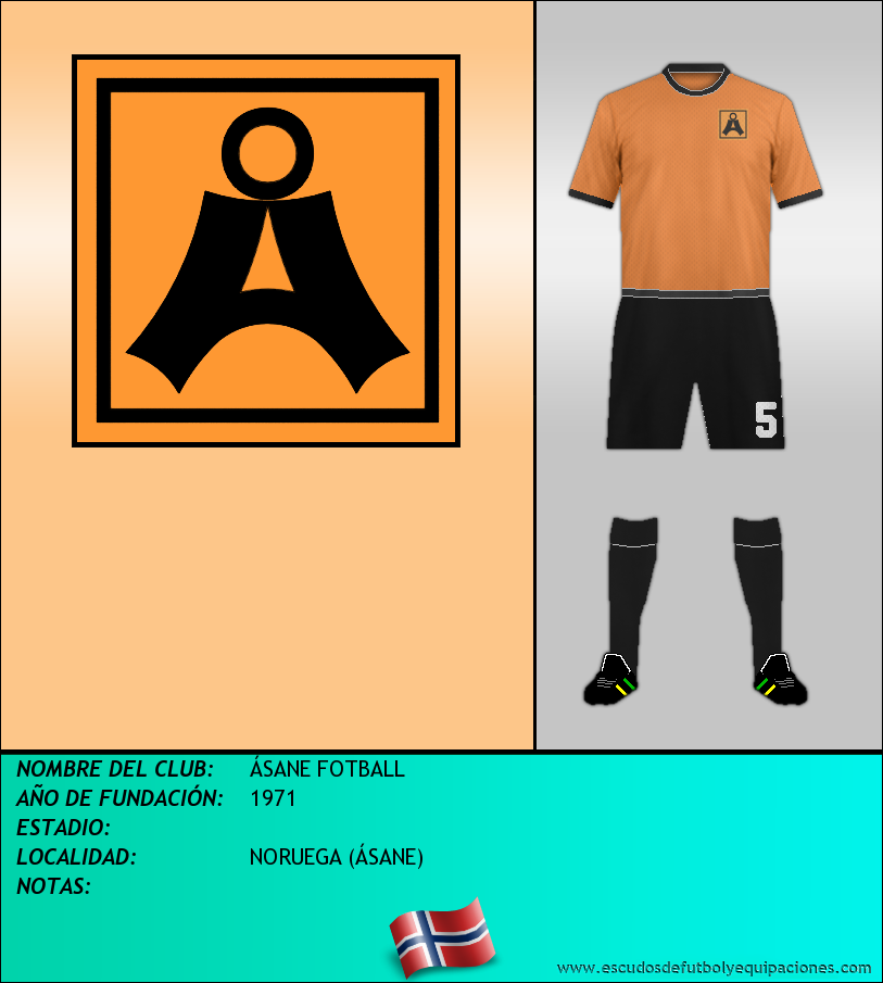 Escudo de ÁSANE FOTBALL