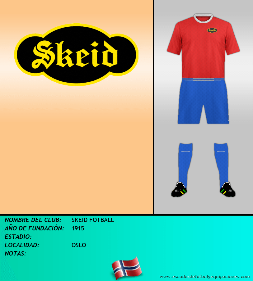 Escudo de SKEID FOTBALL