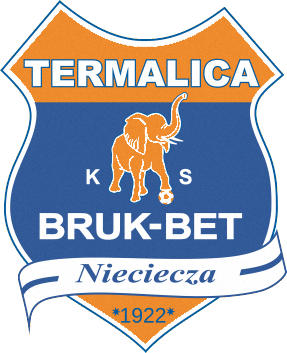Escudo de BRUK-BET TERMALICA KS (POLONIA)