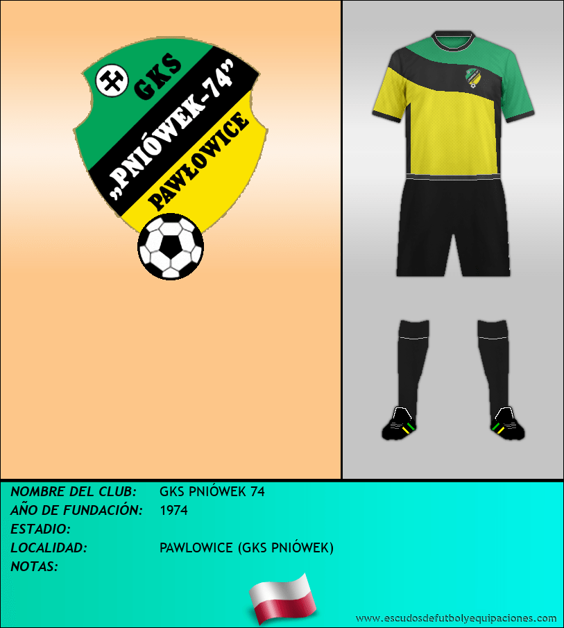 Escudo de GKS PNIÓWEK 74