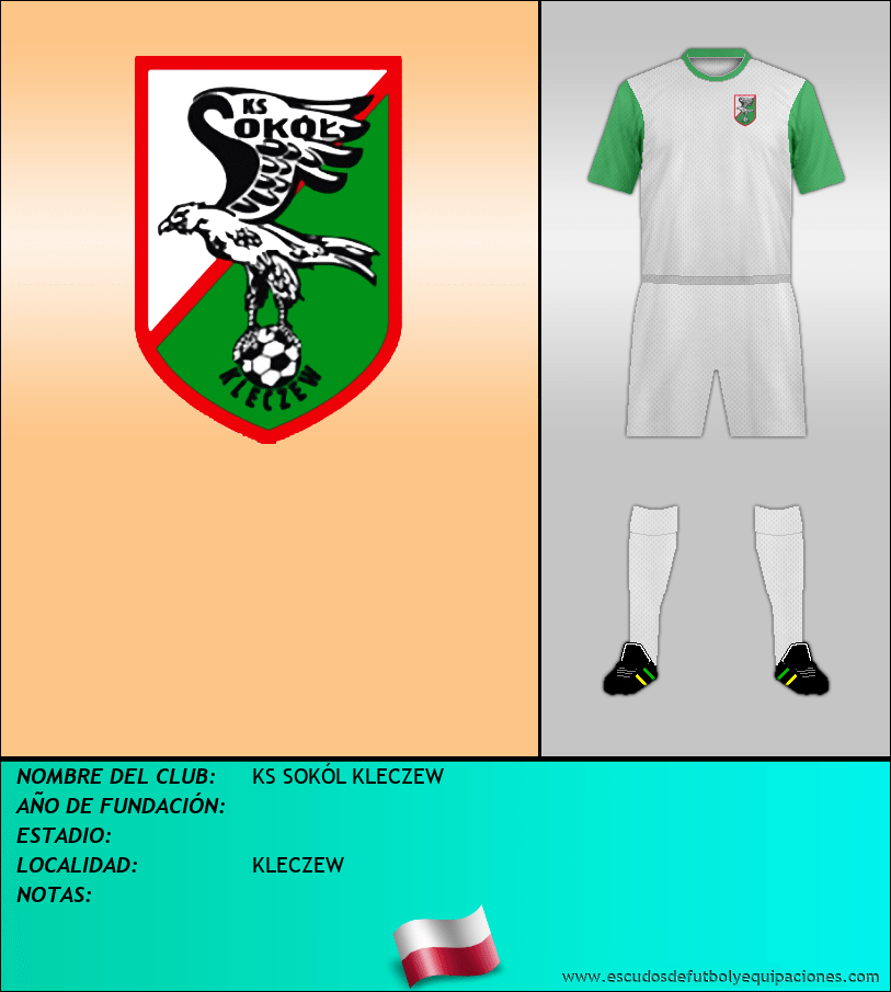Escudo de KS SOKÓL KLECZEW