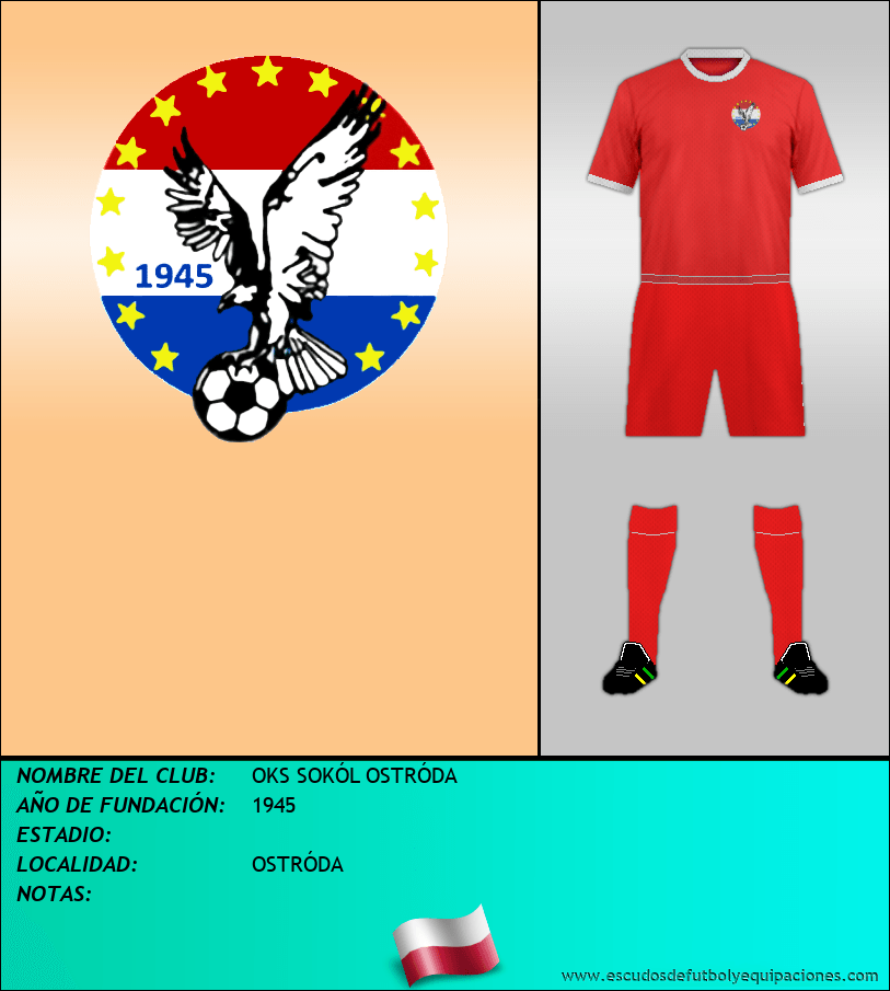 Escudo de OKS SOKÓL OSTRÓDA