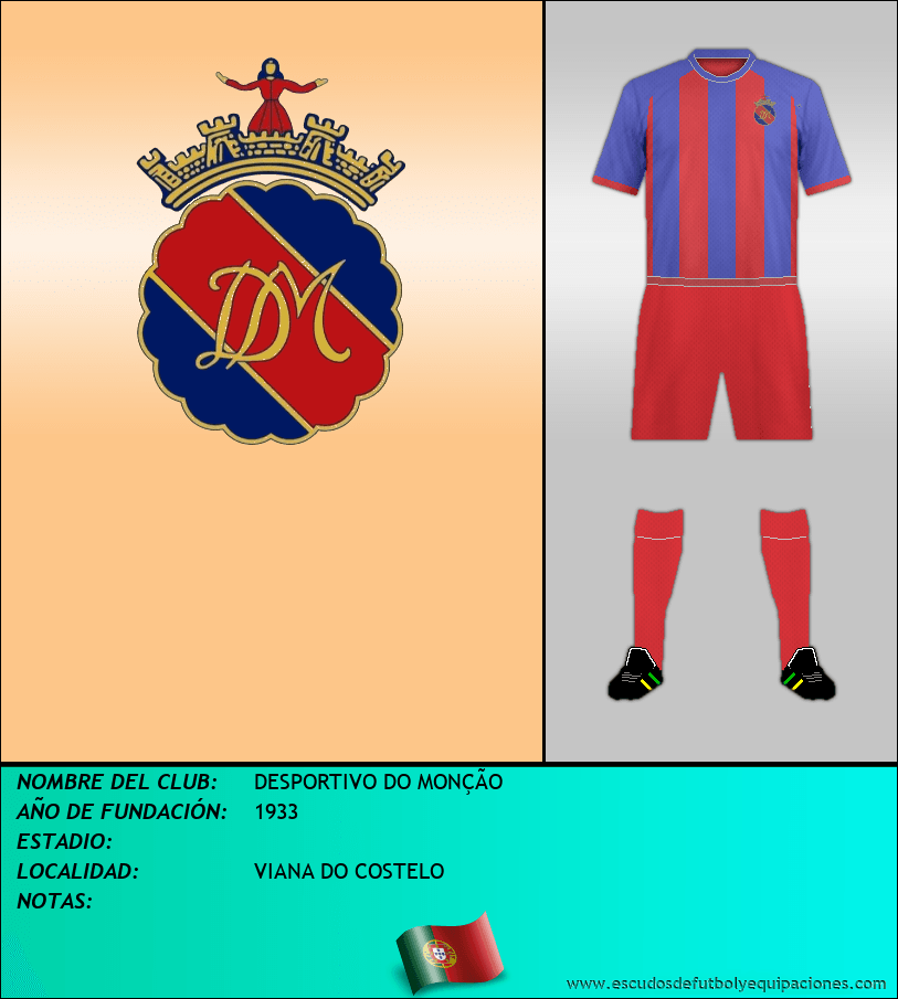 Escudo de DESPORTIVO DO MONÇÃO