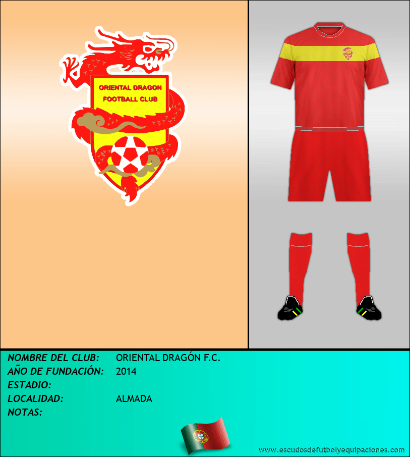 Escudo de ORIENTAL DRAGÓN F.C.