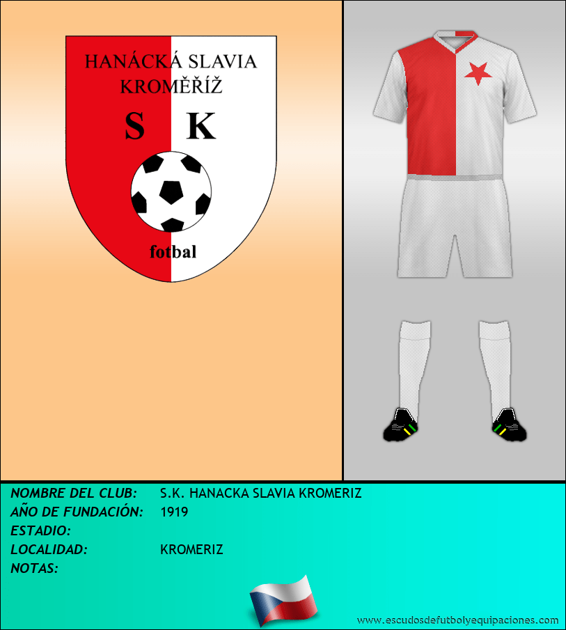 Escudo de S.K. HANACKA SLAVIA KROMERIZ