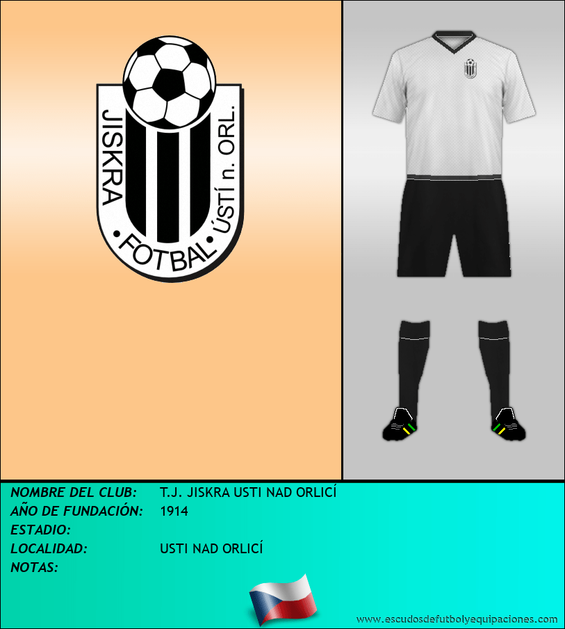 Escudo de T.J. JISKRA USTI NAD ORLICÍ