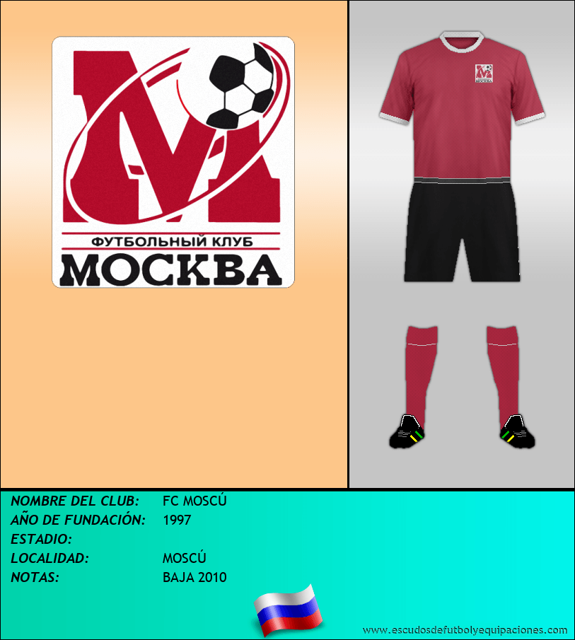 Escudo de FC MOSCÚ