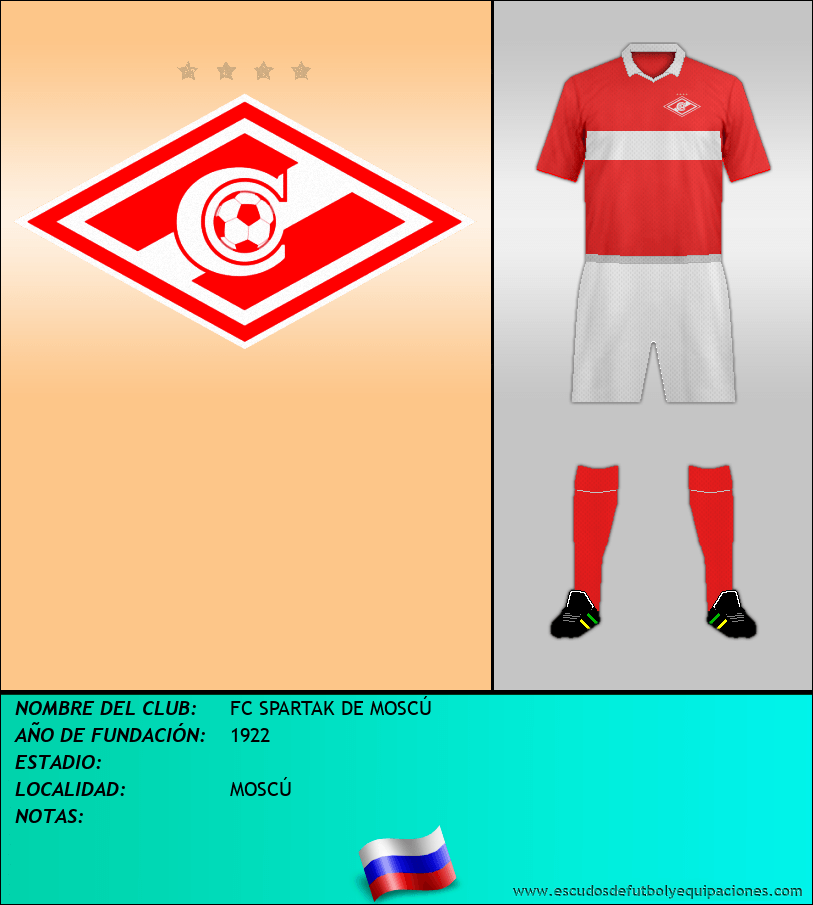 Escudo de FC SPARTAK DE MOSCÚ