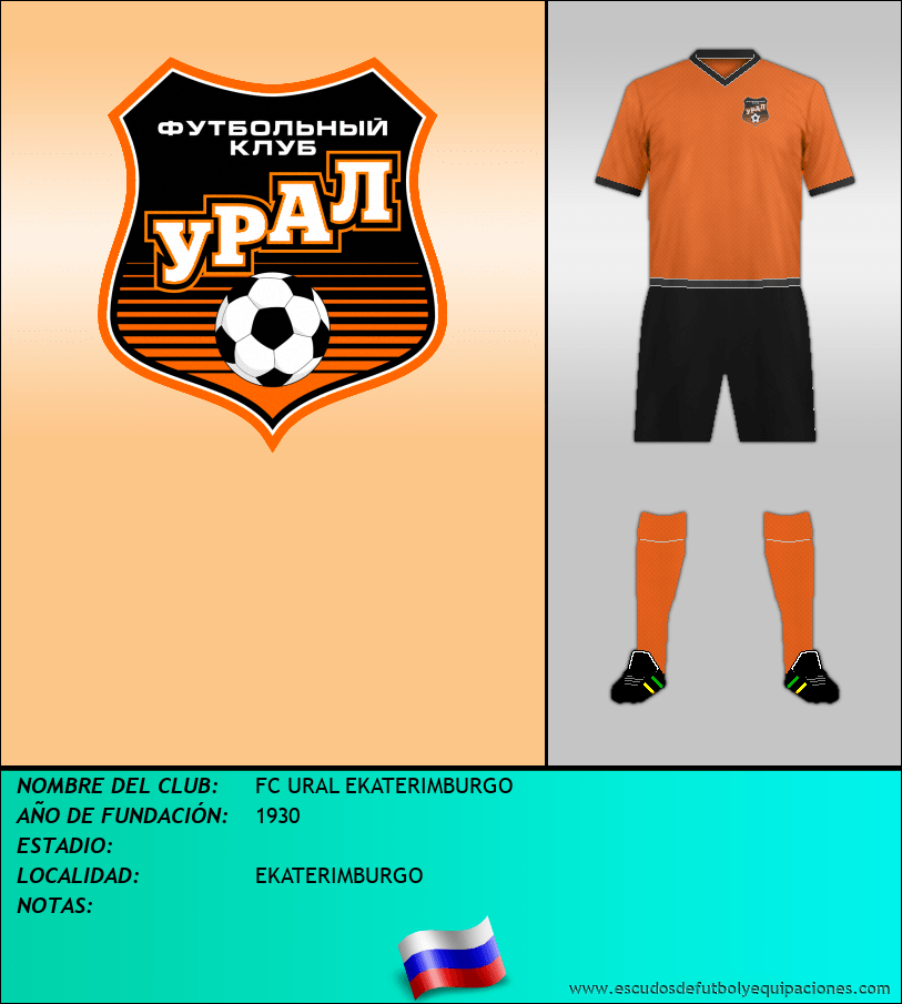 Escudo de FC URAL EKATERIMBURGO