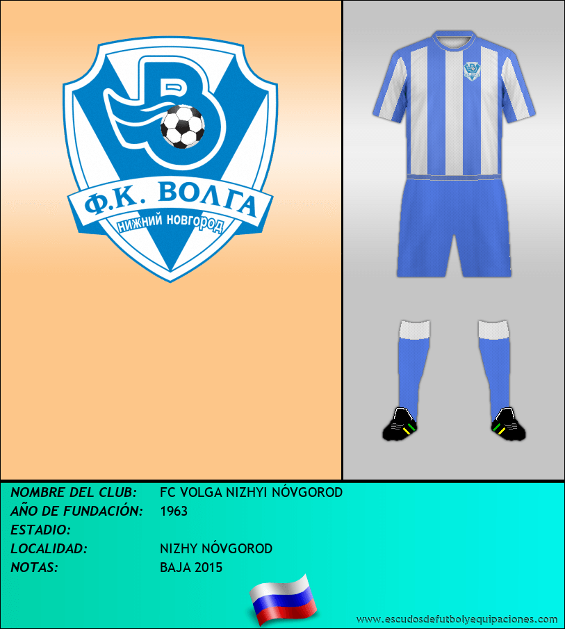 Escudo de FC VOLGA NIZHYI NÓVGOROD
