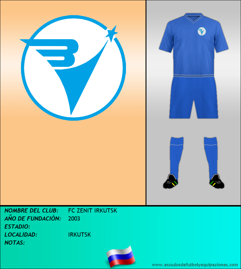 Escudo de FC ZENIT IRKUTSK