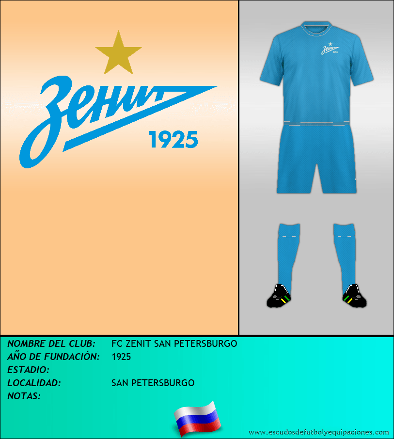 Escudo de FC ZENIT SAN PETERSBURGO