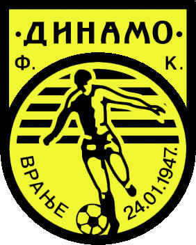 Escudo de FK DINAMO VRANJE (SERBIA)