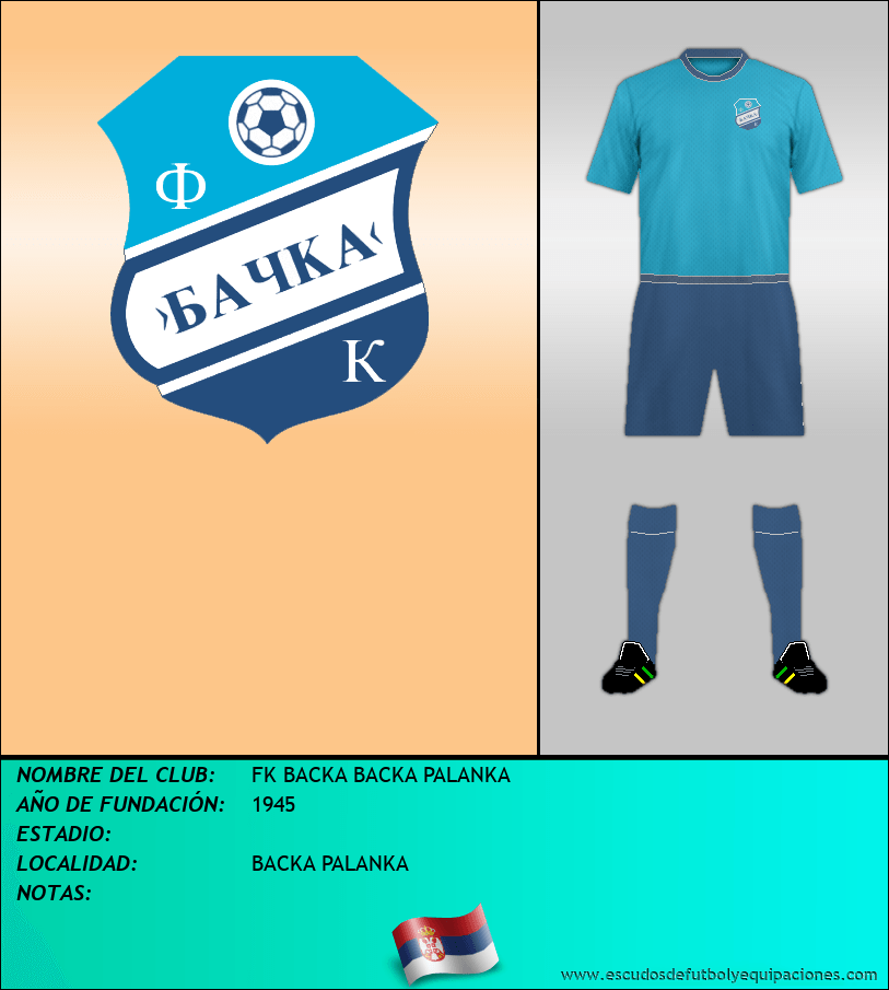 Escudo de FK BACKA BACKA PALANKA