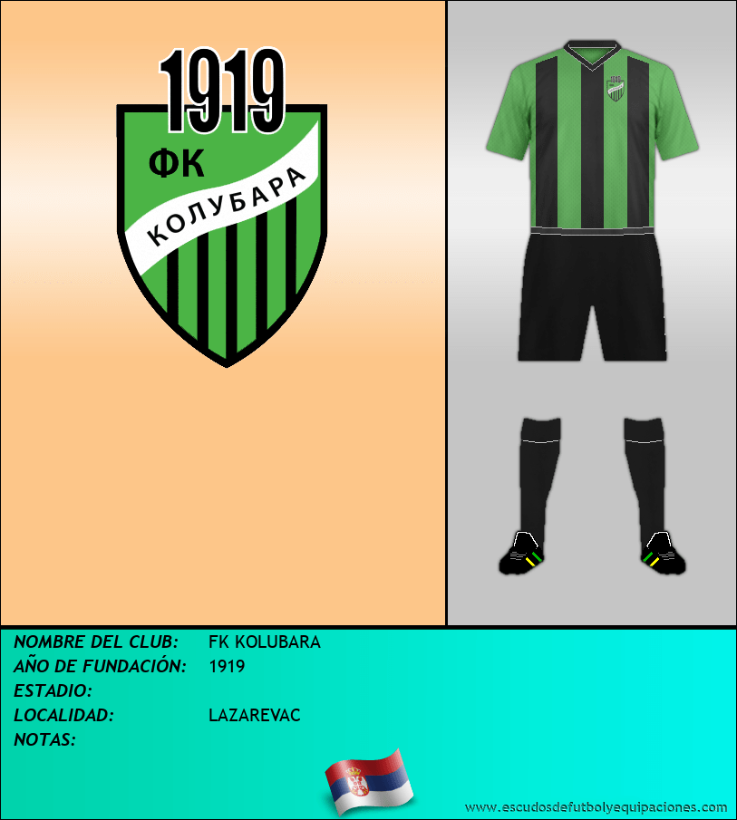 Escudo de FK KOLUBARA