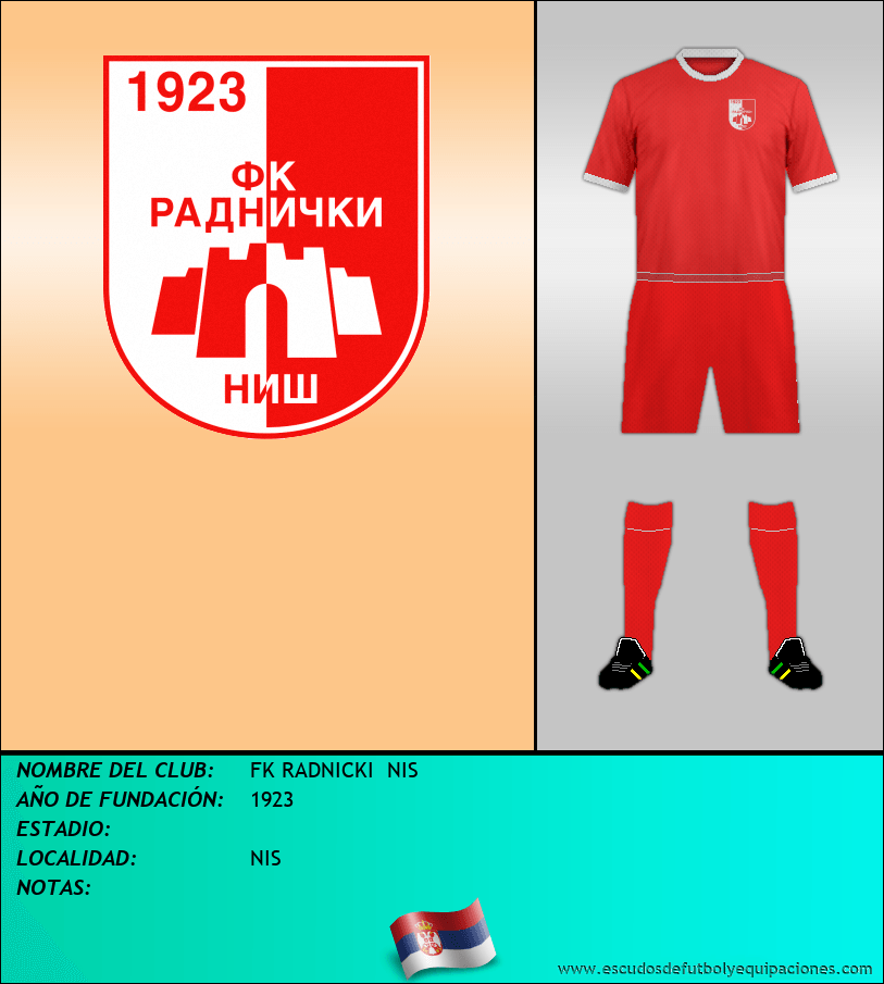 Escudo de FK RADNICKI  NIS