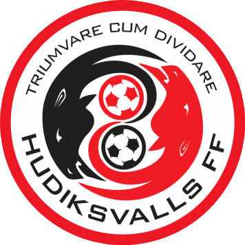 Escudo de HUDIKSVALLS FF (SUECIA)