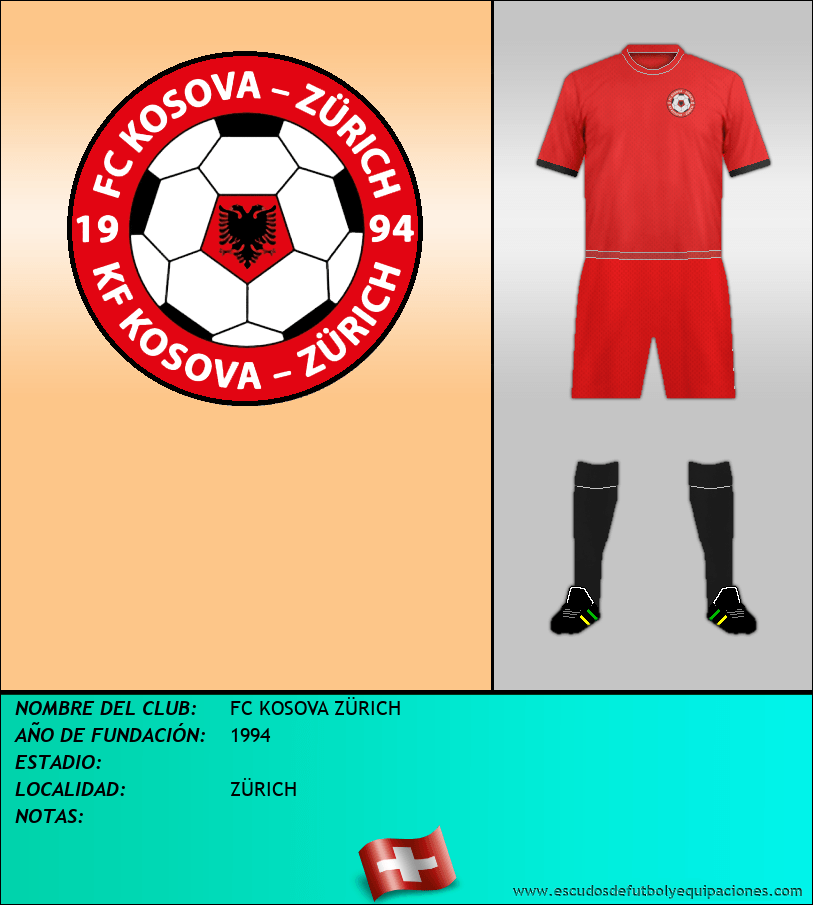 Escudo de FC KOSOVA ZÜRICH