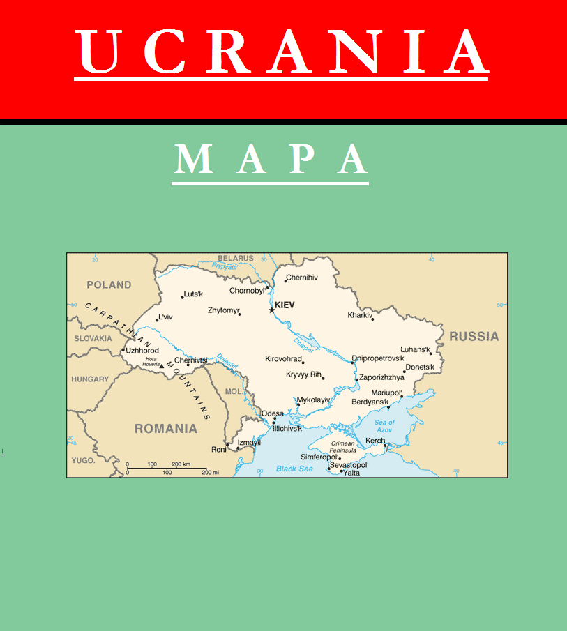 Escudo de MAPA DE UCRANIA