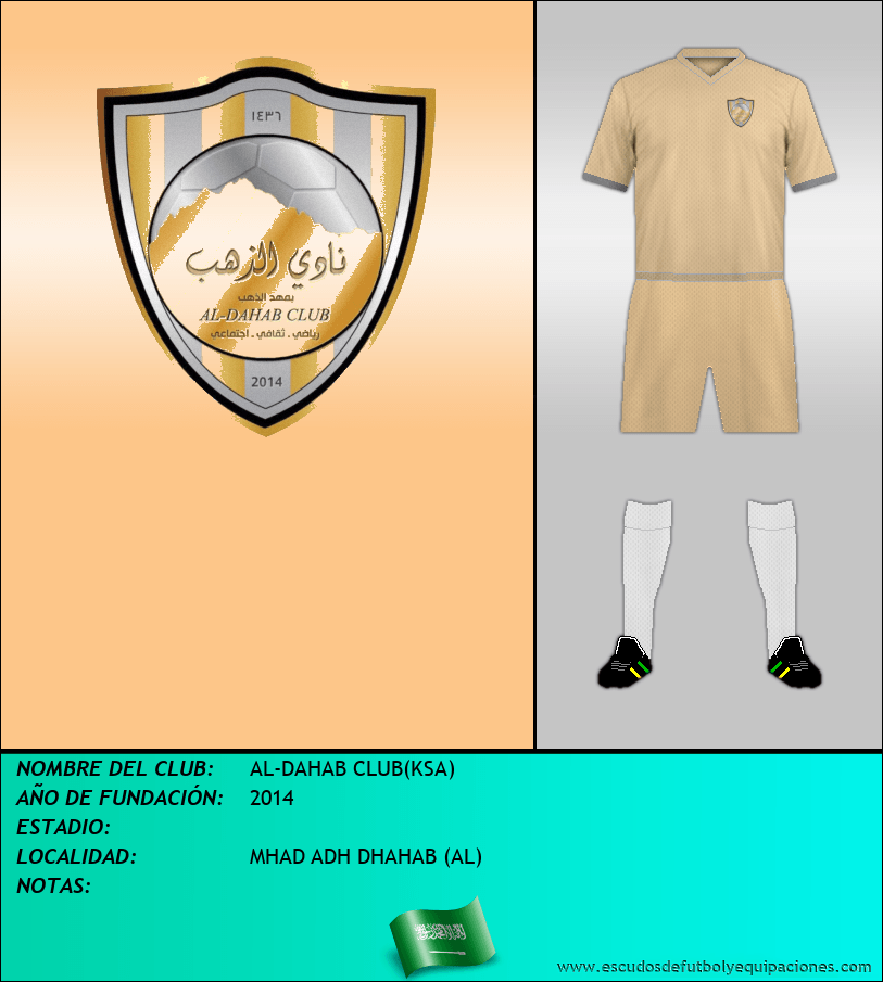 Escudo de AL-DAHAB CLUB(KSA)