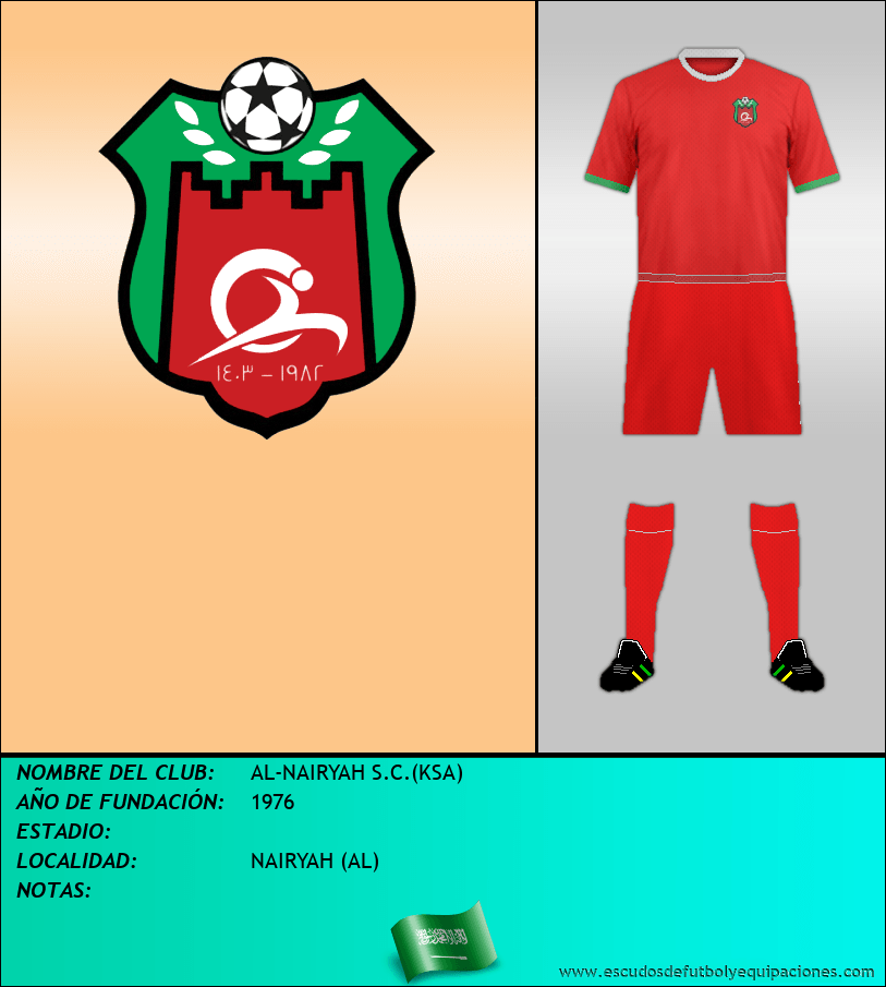 Escudo de AL-NAIRYAH S.C.(KSA)
