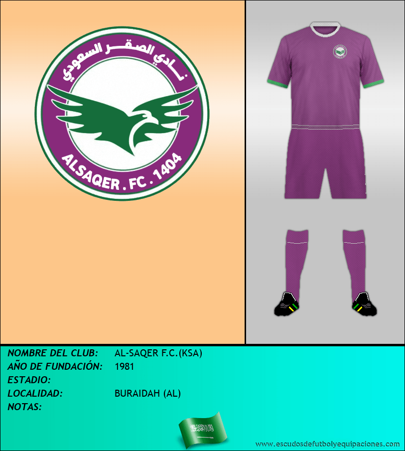 Escudo de AL-SAQER F.C.(KSA)