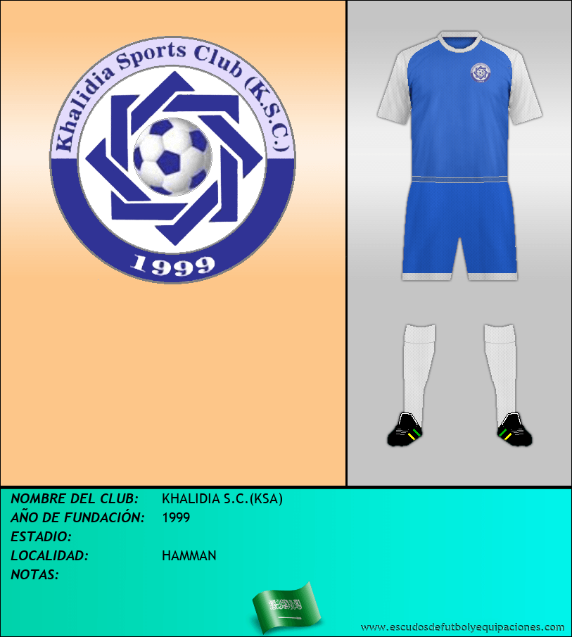 Escudo de KHALIDIA S.C.(KSA)
