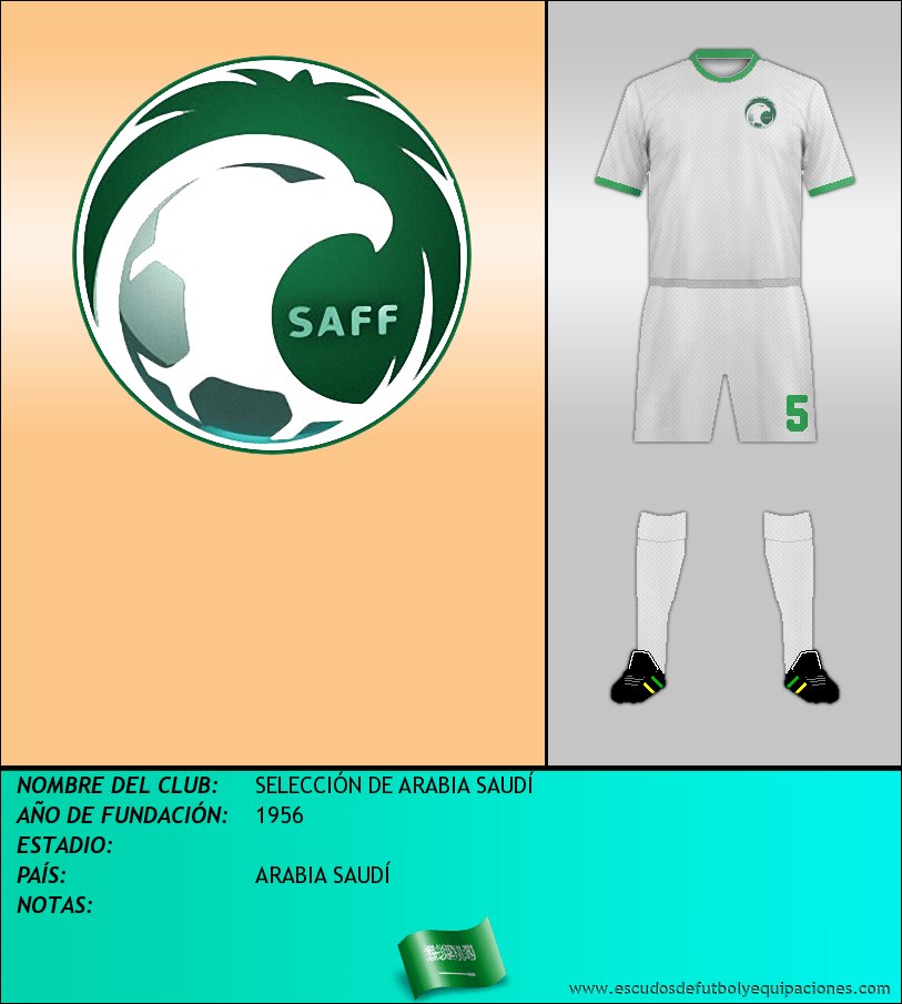 Escudo de SELECCIÓN DE ARABIA SAUDÍ