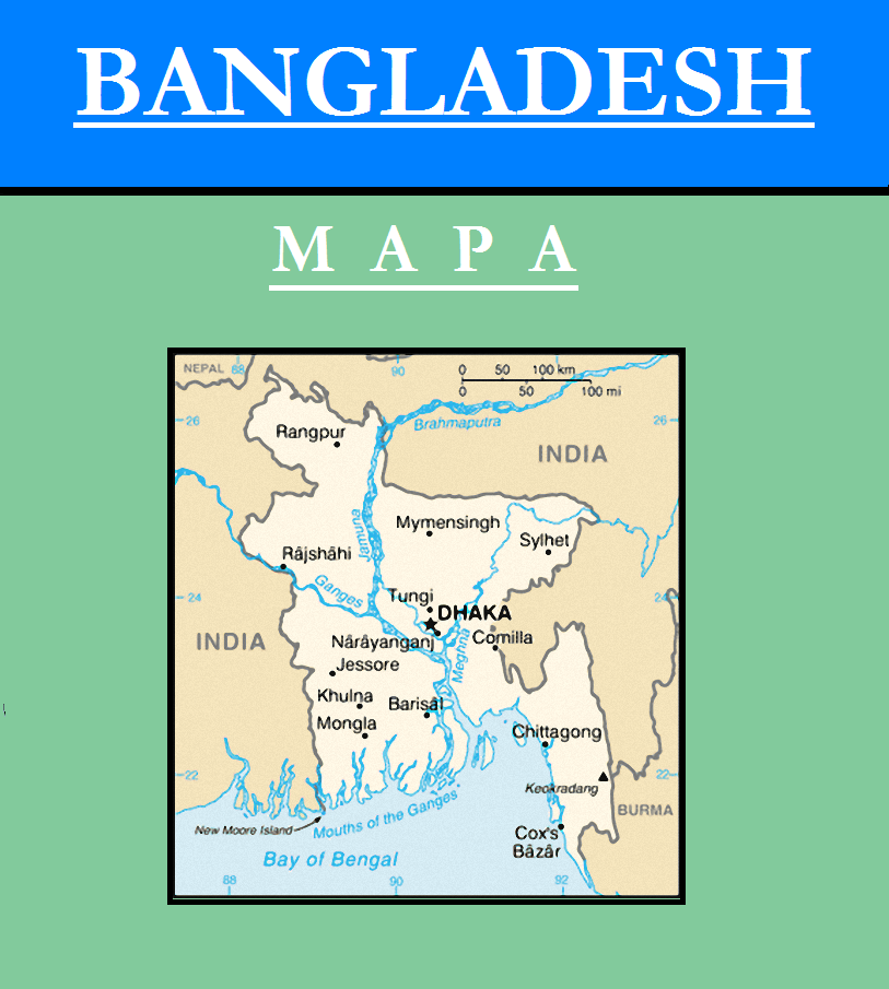 Escudo de MAPA DE BANGLADESH