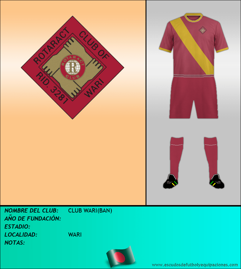 Escudo de CLUB WARI(BAN)
