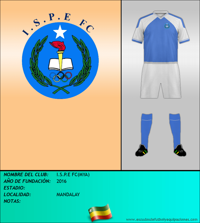 Escudo de I.S.P.E FC(MYA)