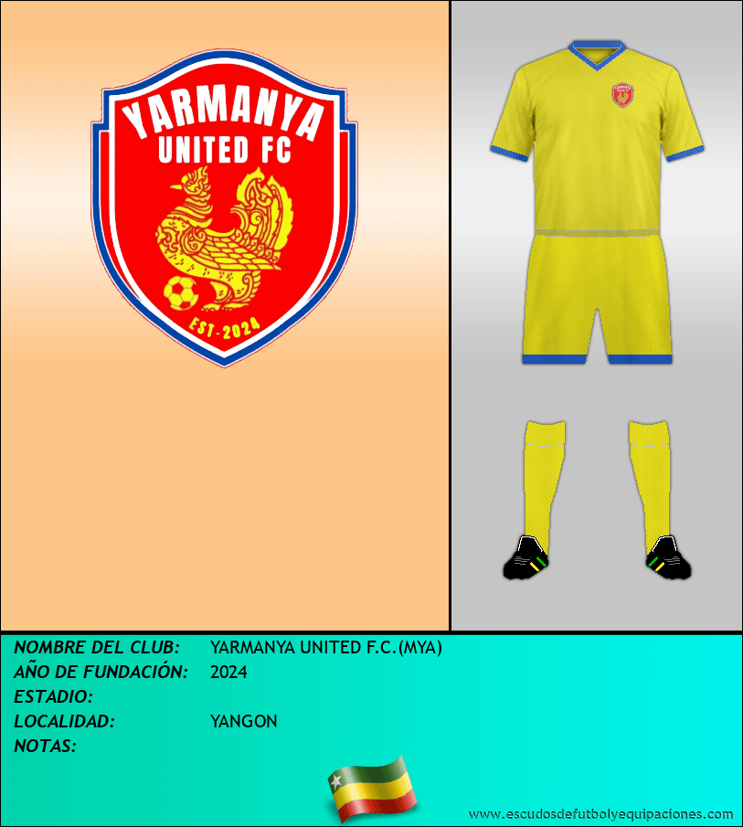 Escudo de YARMANYA UNITED F.C.(MYA)