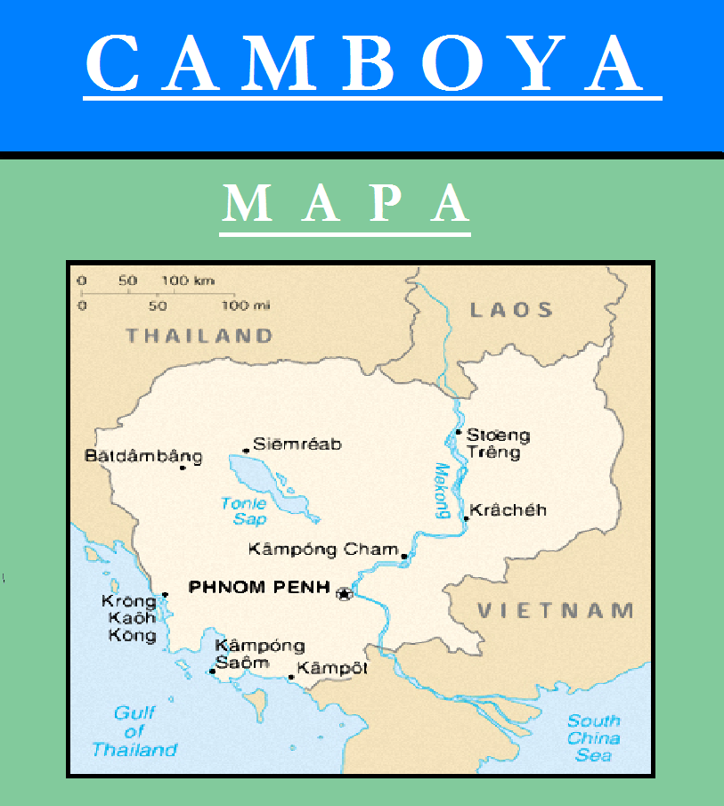 Escudo de MAPA DE CAMBOYA