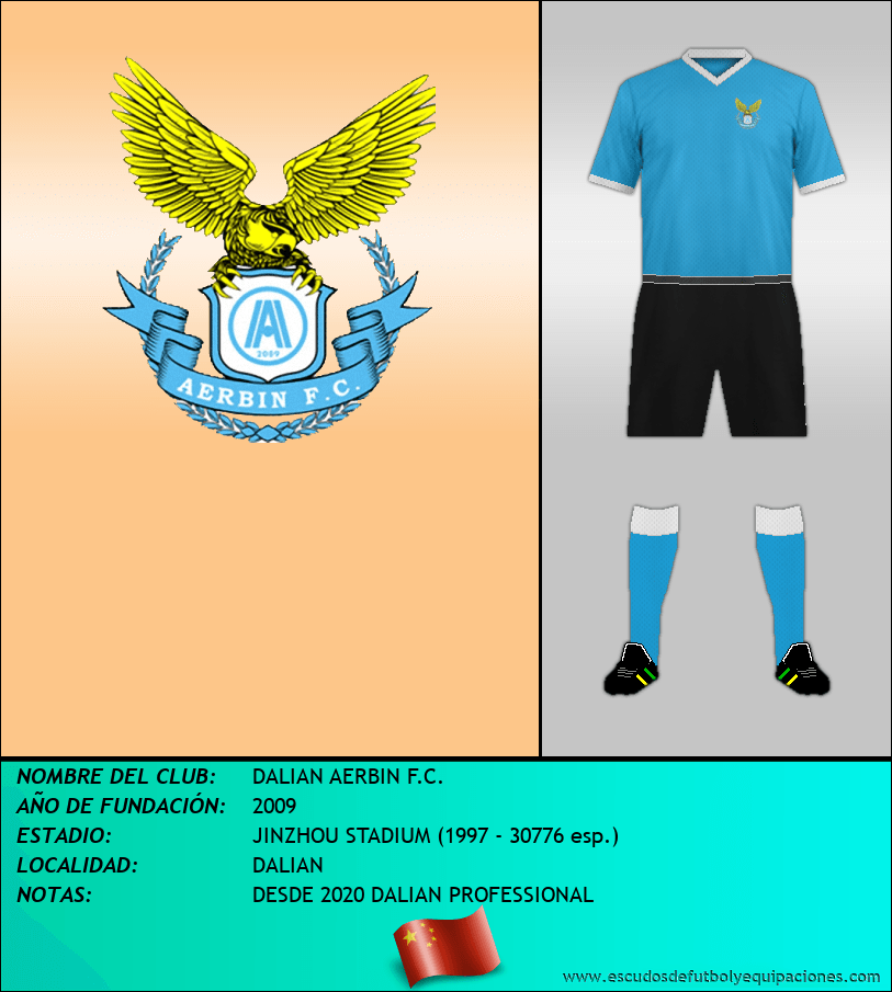 Escudo de DALIAN AERBIN F.C.
