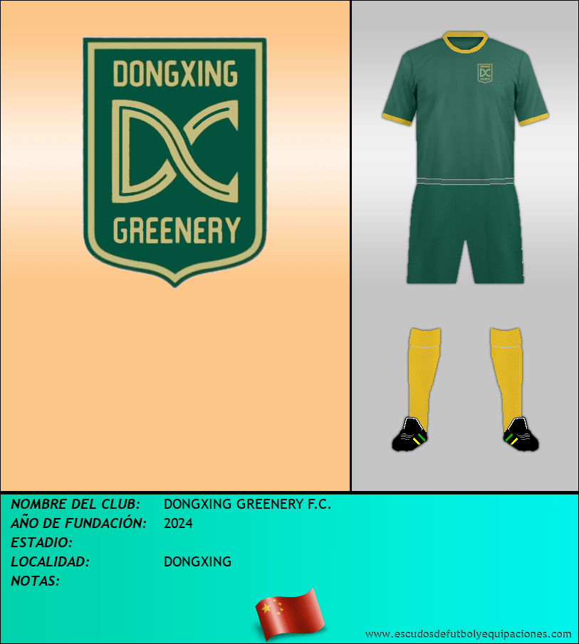 Escudo de DONGXING GREENERY F.C.