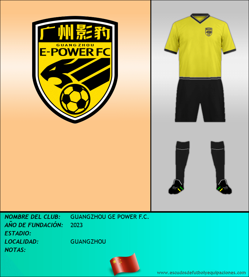 Escudo de GUANGZHOU GE POWER F.C.