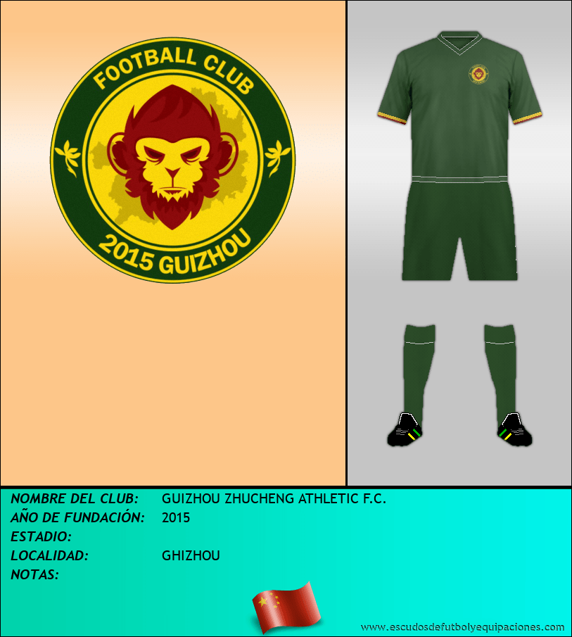 Escudo de GUIZHOU ZHUCHENG ATHLETIC F.C.