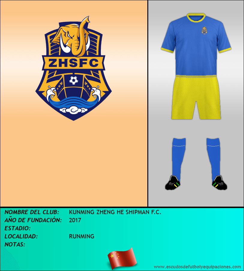 Escudo de KUNMING ZHENG HE SHIPMAN F.C.