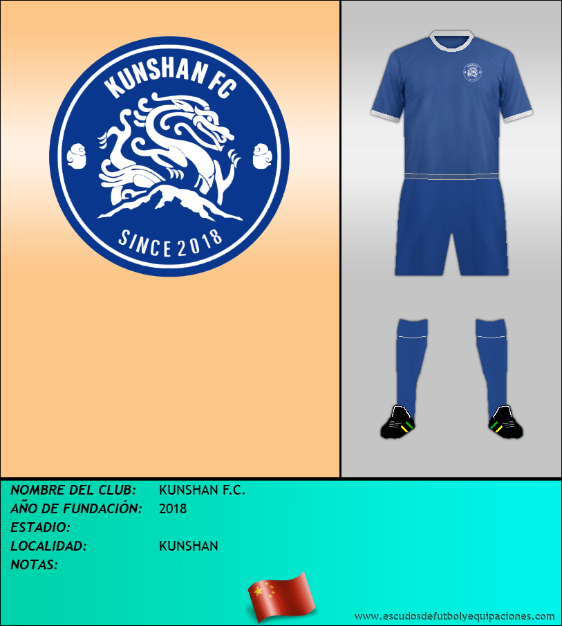 Escudo de KUNSHAN F.C.
