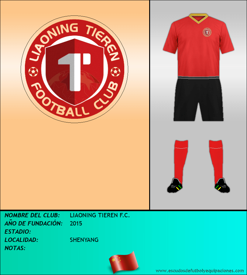 Escudo de LIAONING TIEREN F.C.