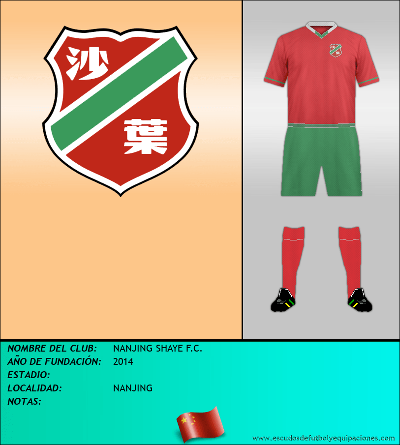 Escudo de NANJING SHAYE F.C.