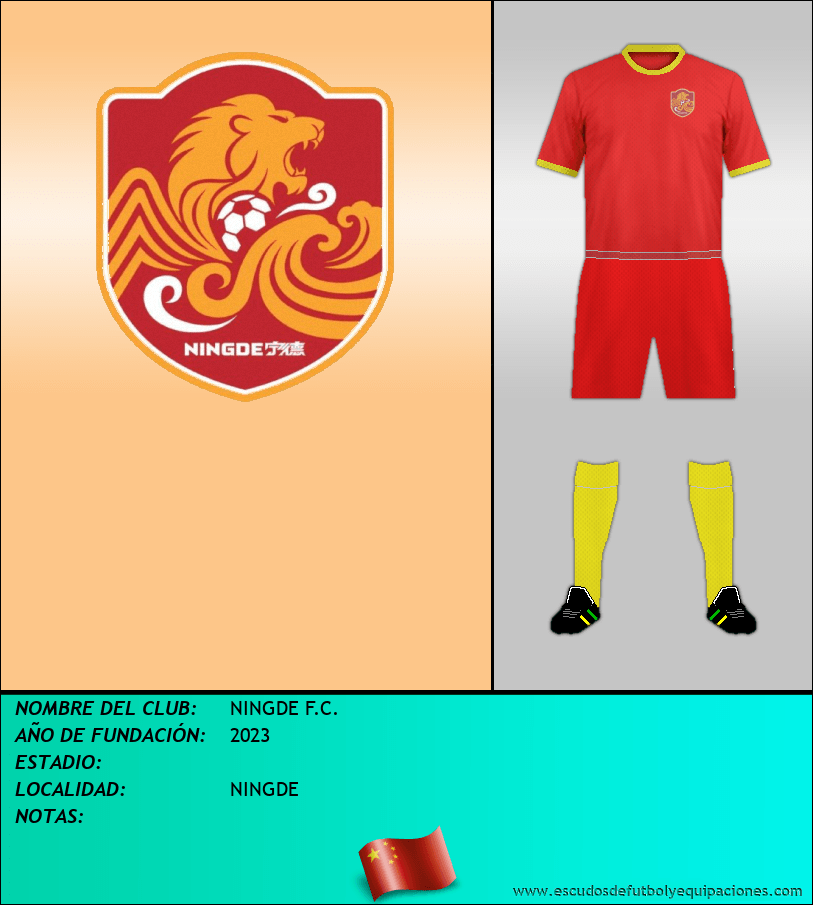 Escudo de NINGDE F.C.