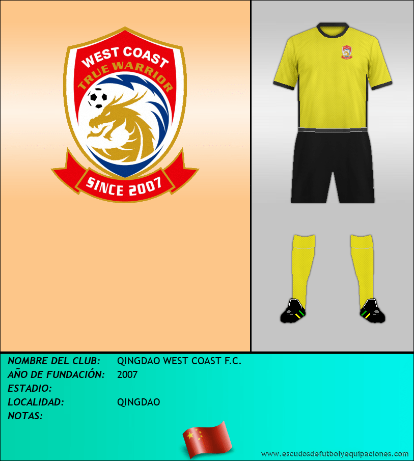 Escudo de QINGDAO WEST COAST F.C.