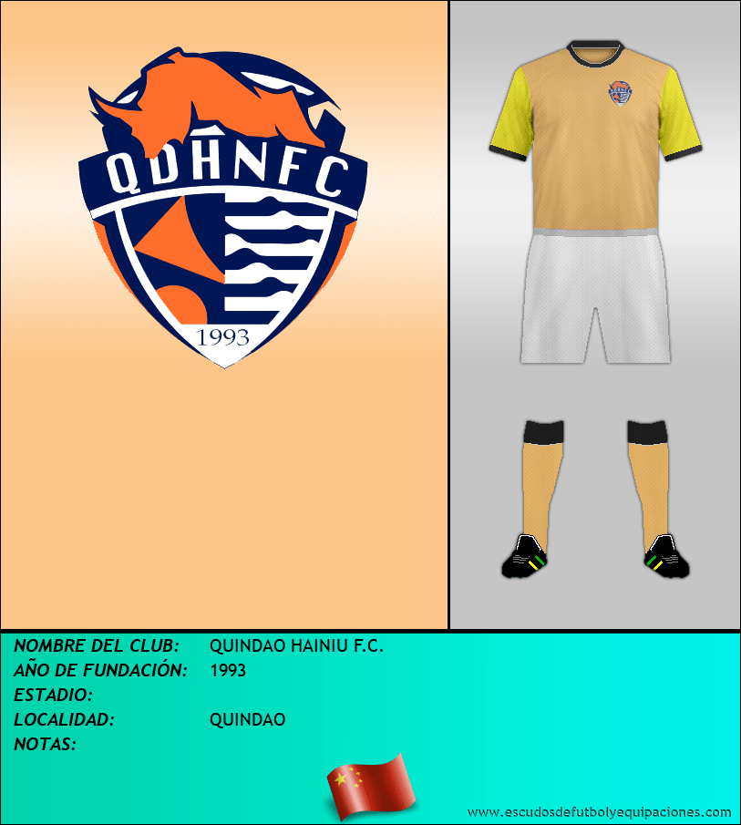 Escudo de QUINDAO HAINIU F.C.