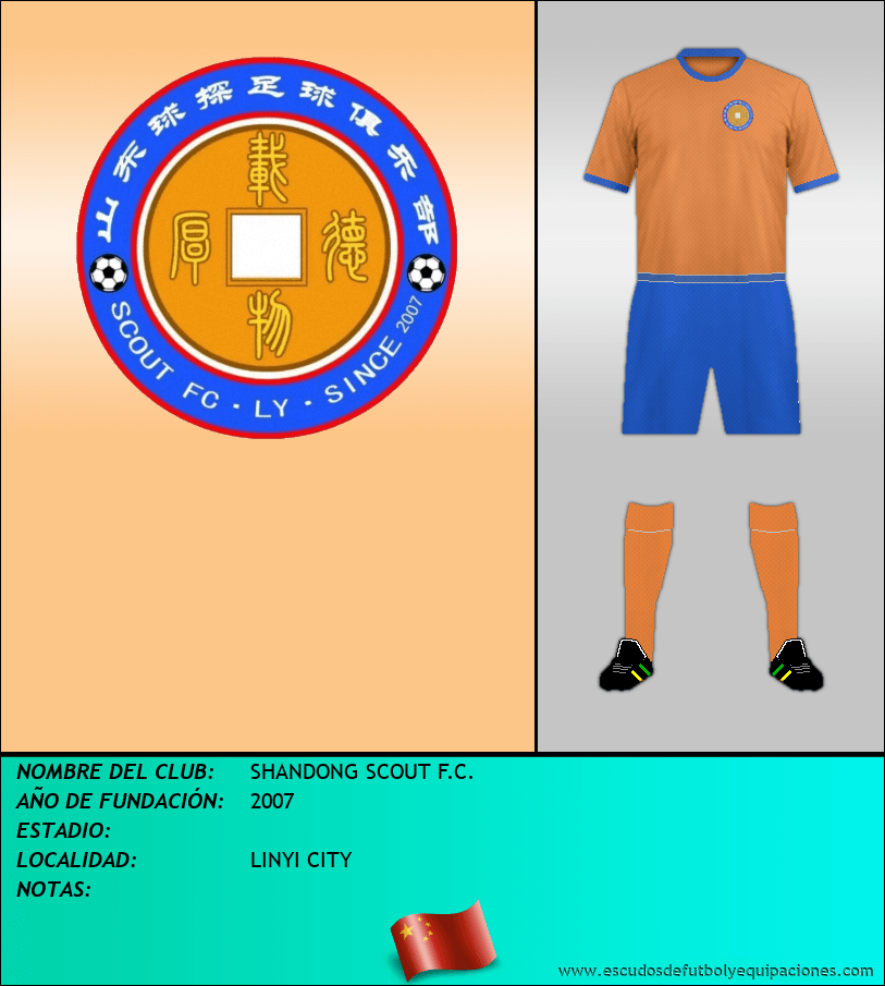 Escudo de SHANDONG SCOUT F.C.