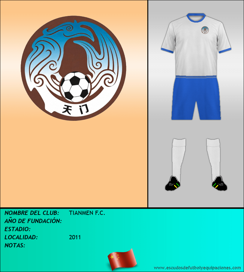 Escudo de TIANMEN F.C.