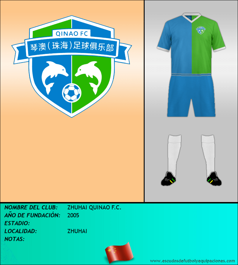 Escudo de ZHUHAI QUINAO F.C.