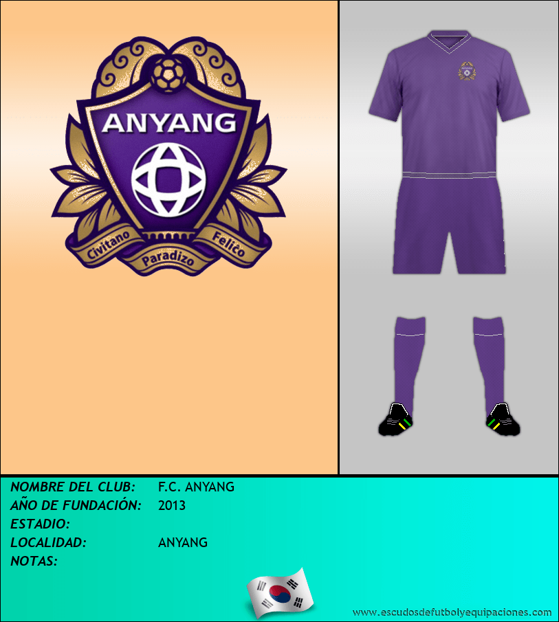 Escudo de F.C. ANYANG